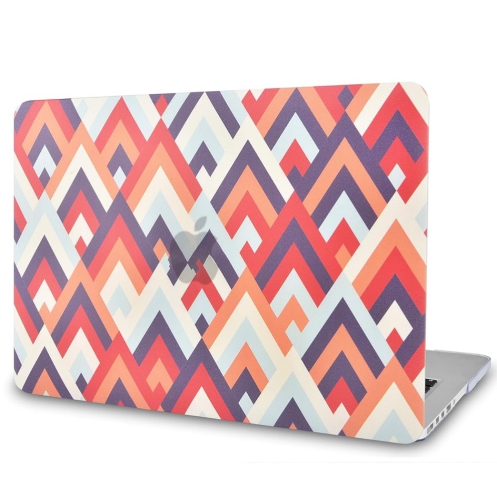 Colorful Triangles MacBook Pro 13” Hard Case A2251/A2289 w/ Keyboard Cover
